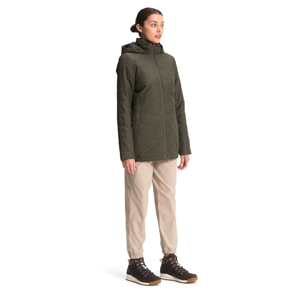 The North Face Tamburello Parka in New Taupe Green Size Small Women’s Puffer - Picture 4 of 10